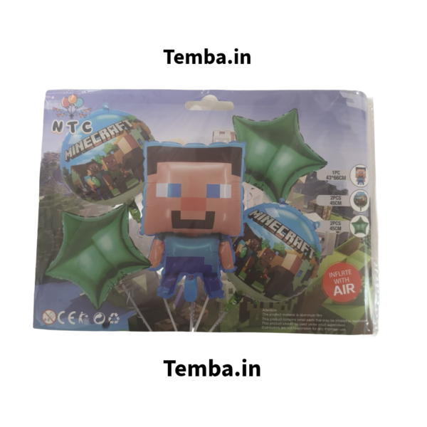 Minecraft Foil Balloons