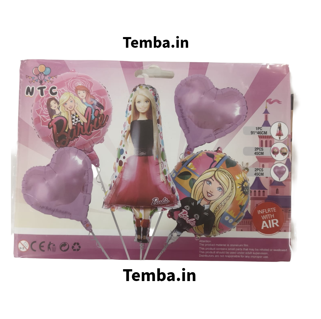 Adobe Express Photo project - July 04, 2026 at 19.04.01-18 Barbie Foil Balloons - Image 1