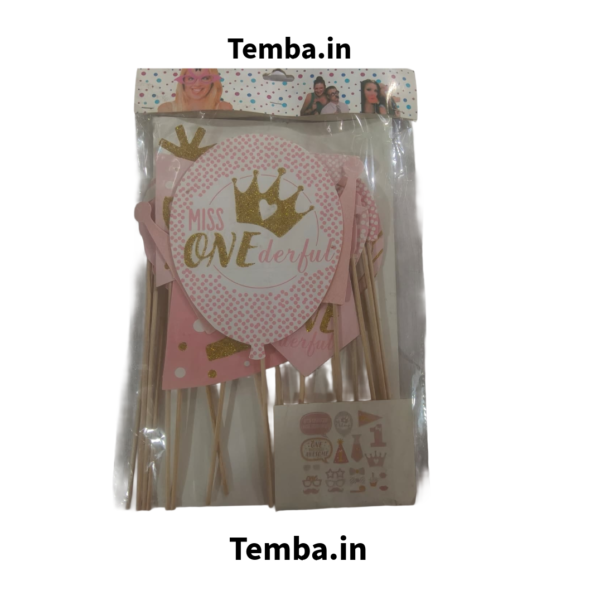 1st Birth Day Girl Props