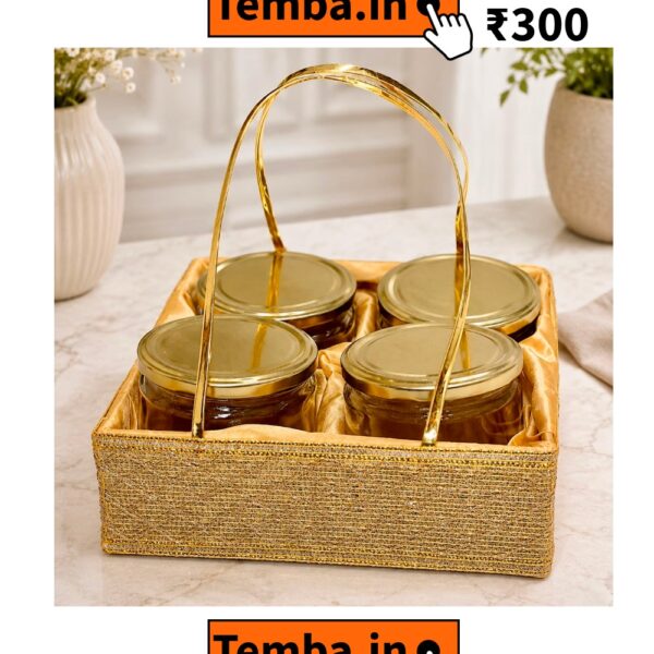 4 Jar Basket