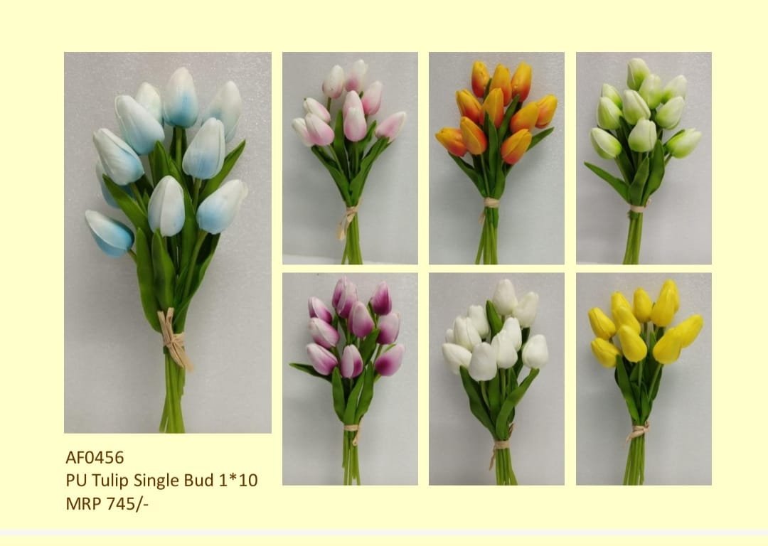 Flowers 21 (1) PU Tulip Single Bud 1*10 - Image 1